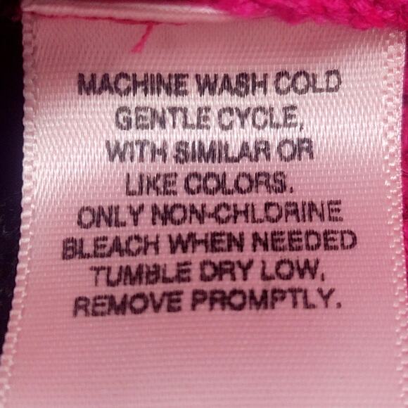 Pink Angel Baby Girl S/S Pink/Gray/Black Sweater Dress Size 24‎ Months NWT - Picture 5 of 6